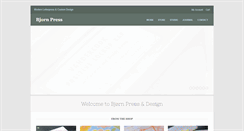 Desktop Screenshot of bjornpress.com